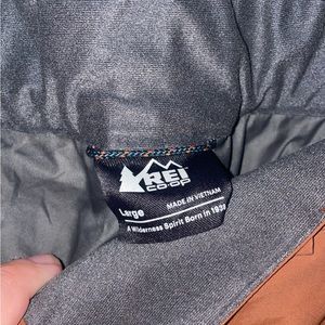 REI co-op powderbound lined snow pants nutmeg
